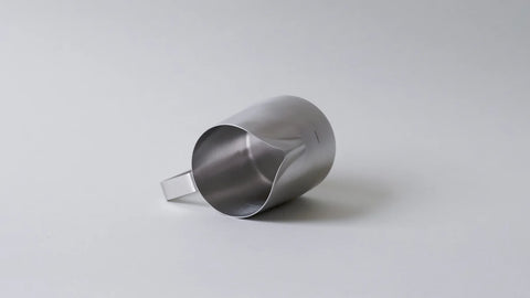 Latte Art Pitcher 15OZ With Narrow Spout in Brushed Silver