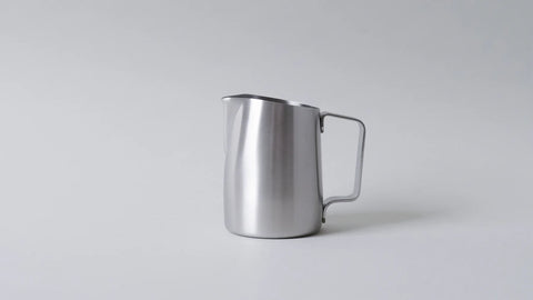 Latte Art Pitcher 15OZ With Narrow Spout in Brushed Silver